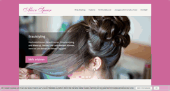 Desktop Screenshot of kosmetikstudio-alice.de